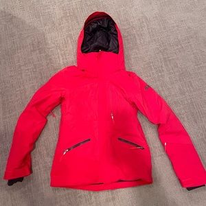 women’s north face ski coat with hood